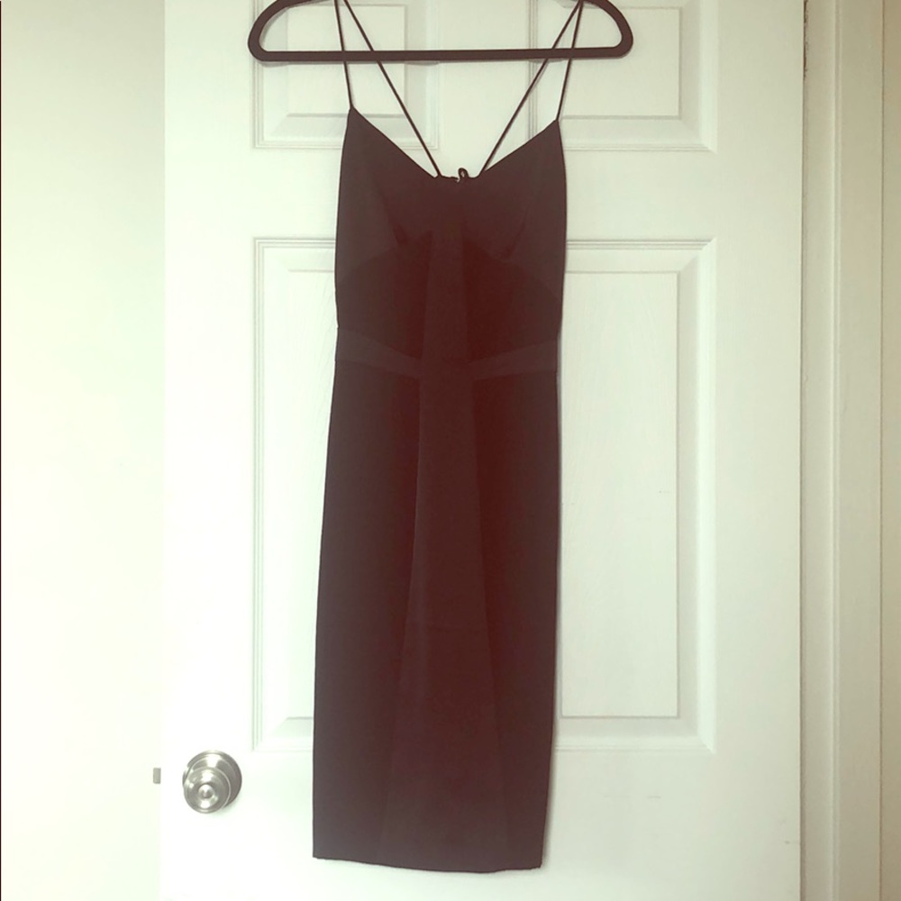 Satin slip dress